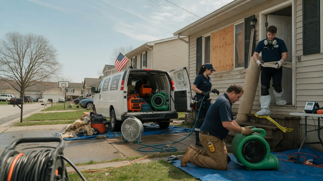 Water Damage Restoration in Dickey, ND near me